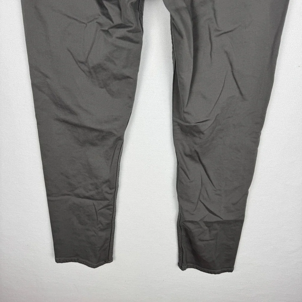 Banana Republic Mens 32x32 Charcoal Gray 5-Pocket Chino Pants Slim Fit 1620338
